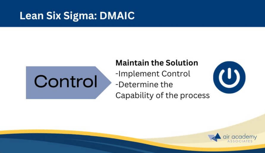 LSS - DMAIC - Control