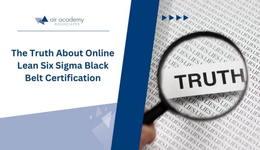 Truth about online LSS Black belt certification